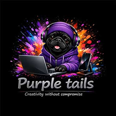 Purple Tails logo